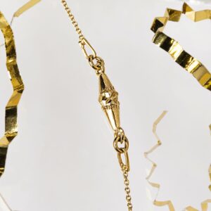 Oscypek II bransoletka srebro pozłacane