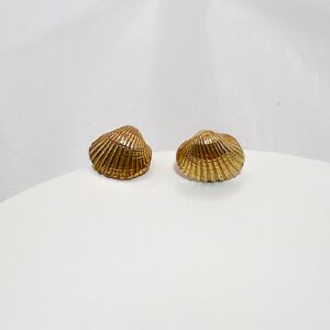 Kolczyki muszle Bałtyk duże